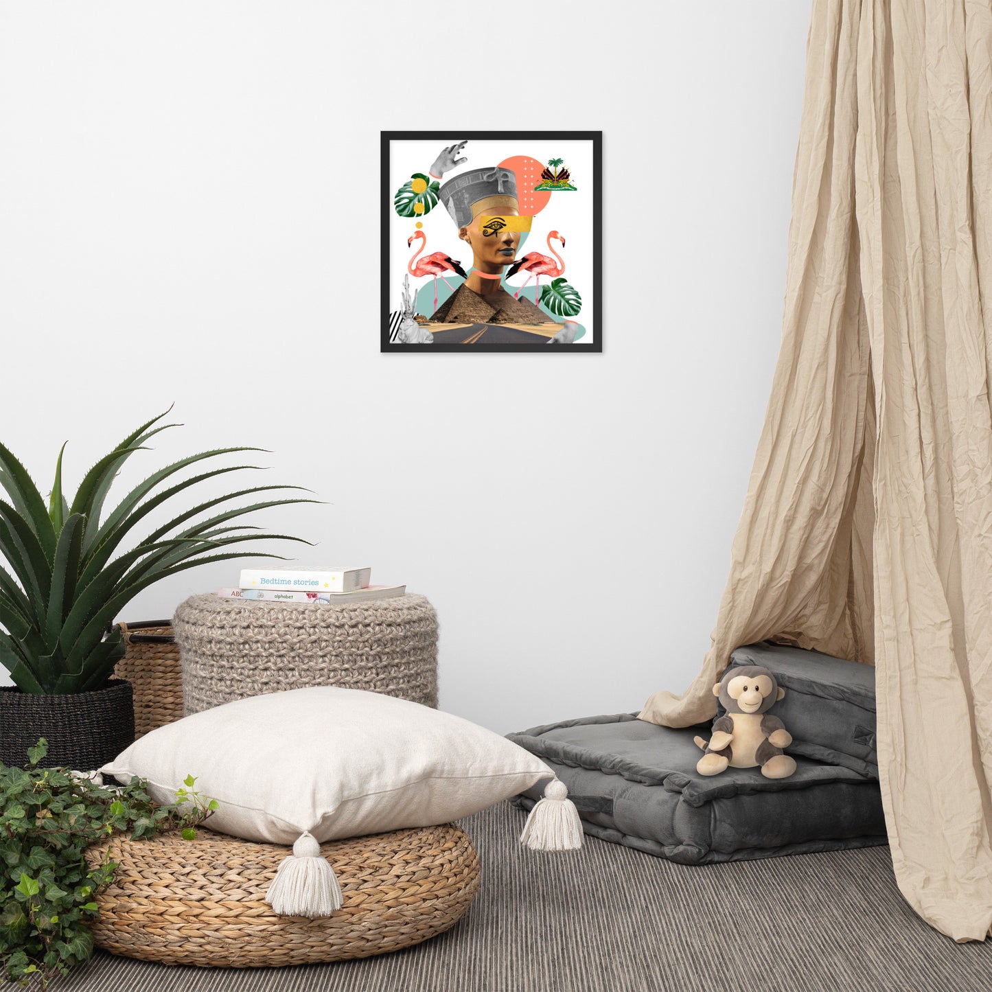 Se sa net Framed poster