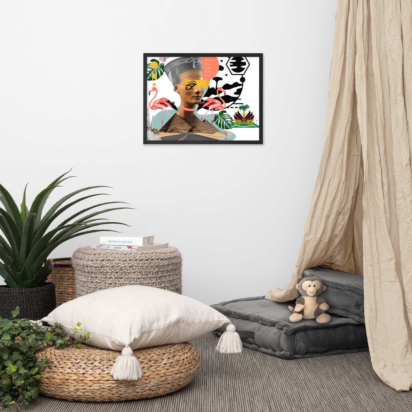 Se sa net Framed poster