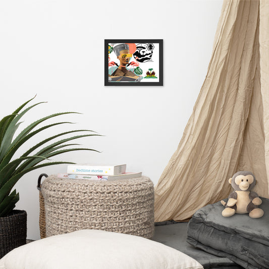 Se sa net Framed poster