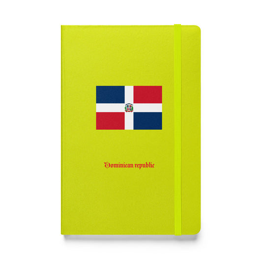Dominican republic Hardcover bound notebook