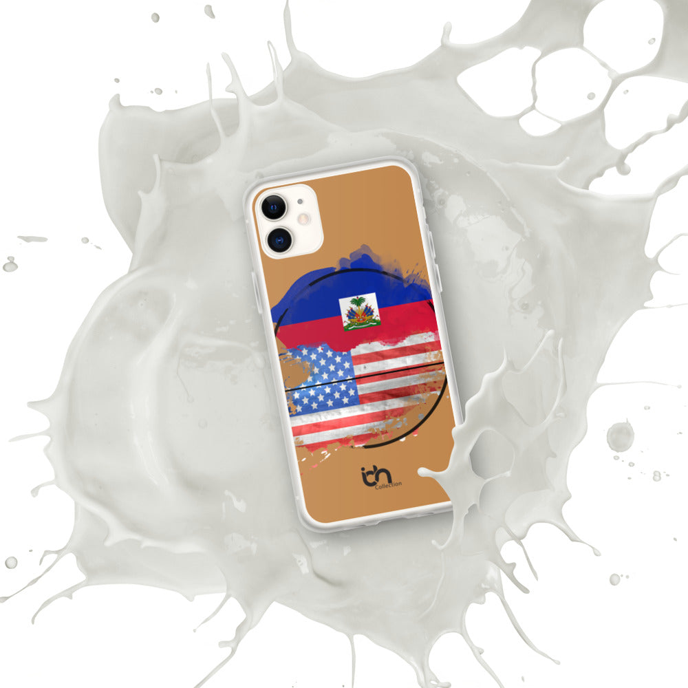 Haiti/USA iPhone Case