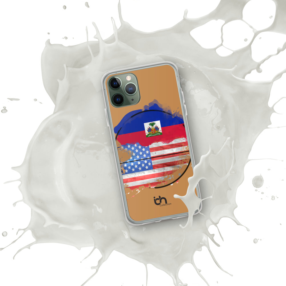 Haiti/USA iPhone Case