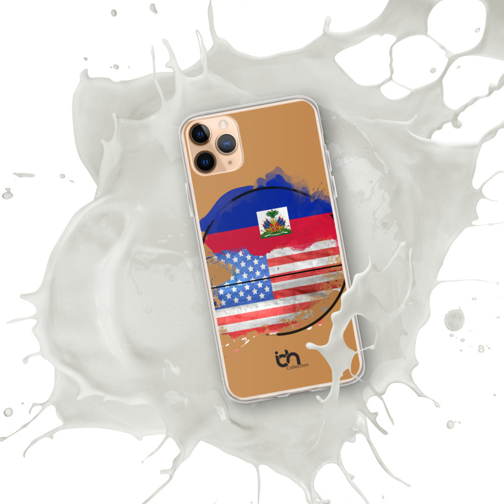 Haiti/USA iPhone Case