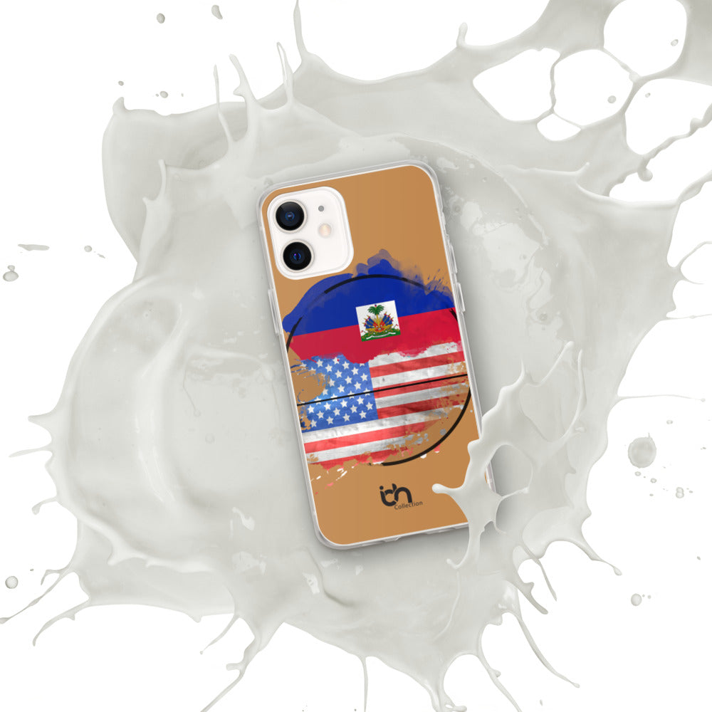 Haiti/USA iPhone Case