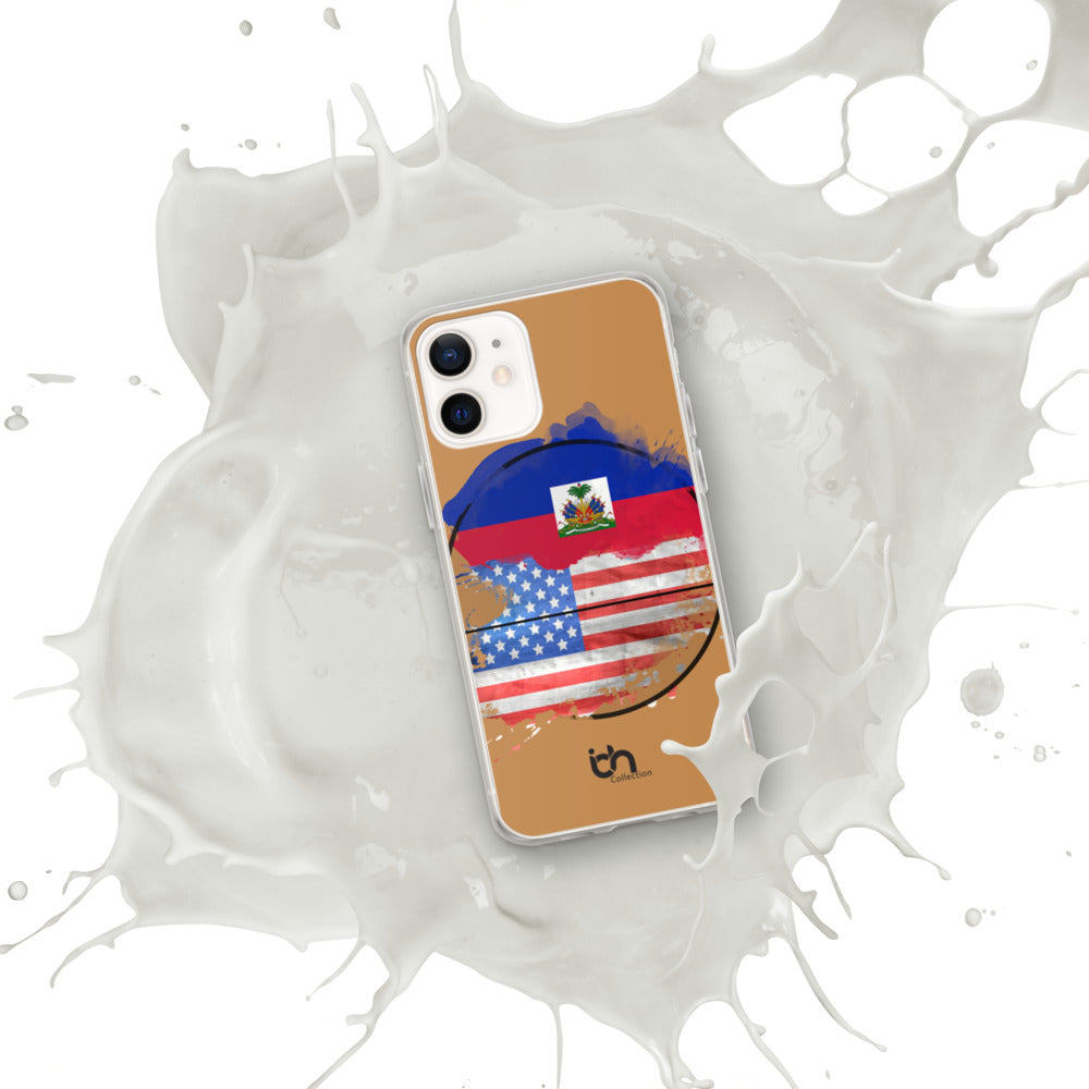 Haiti/USA iPhone Case