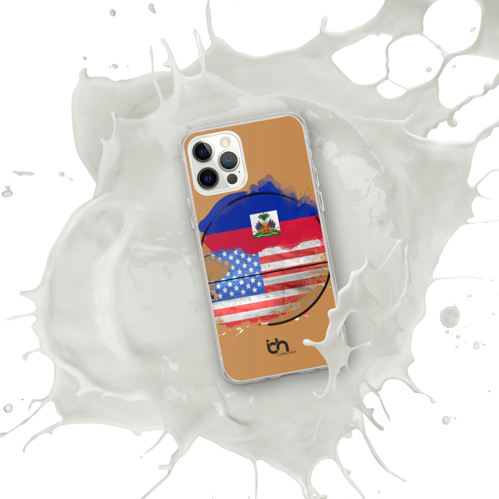 Haiti/USA iPhone Case