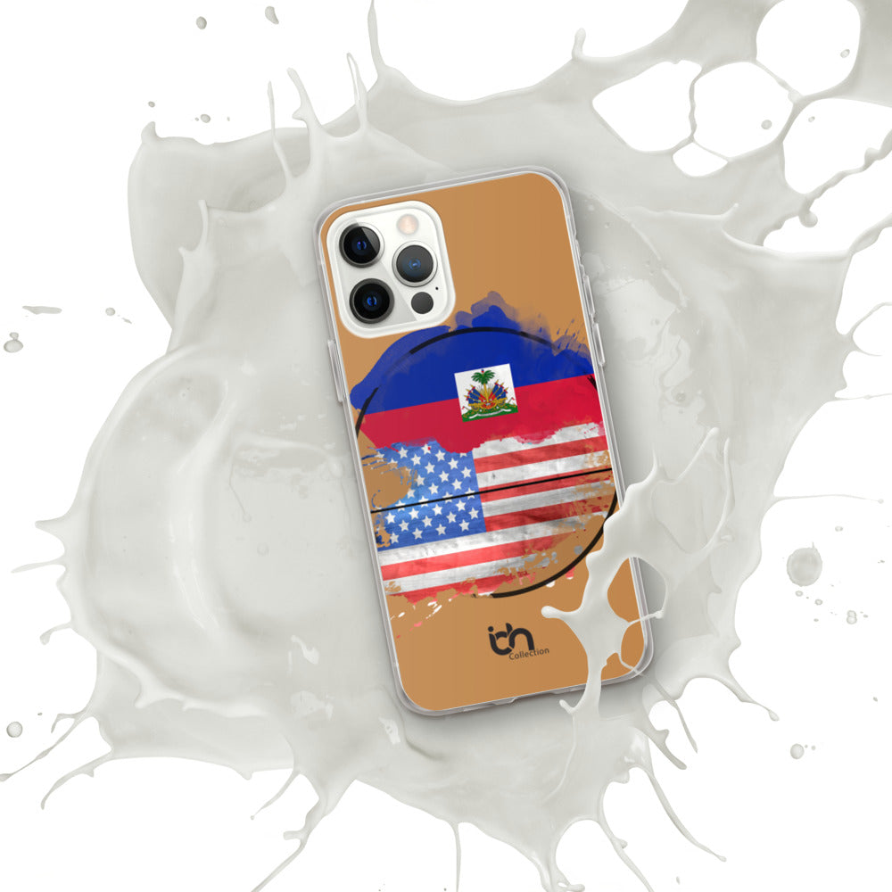Haiti/USA iPhone Case