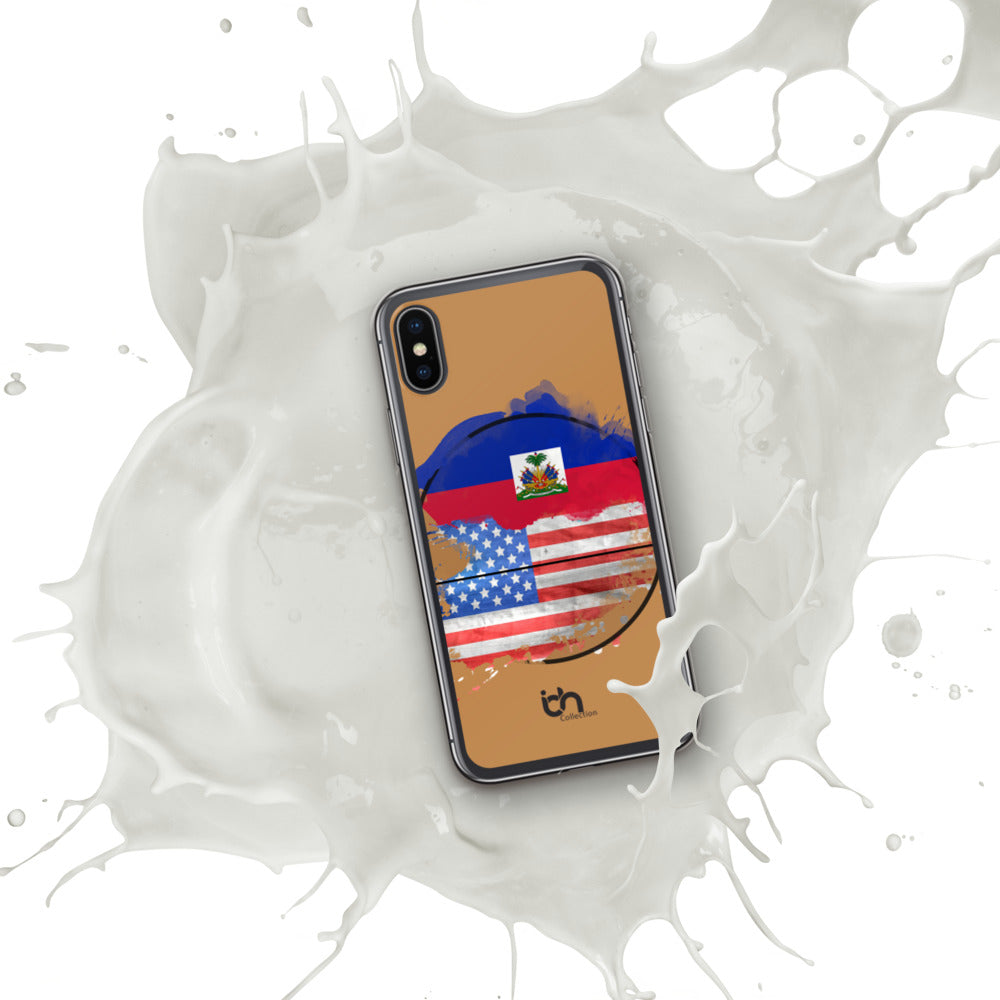 Haiti/USA iPhone Case