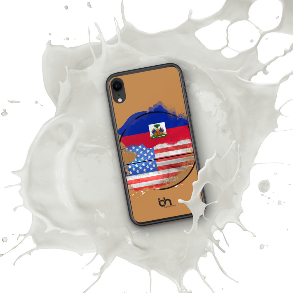 Haiti/USA iPhone Case