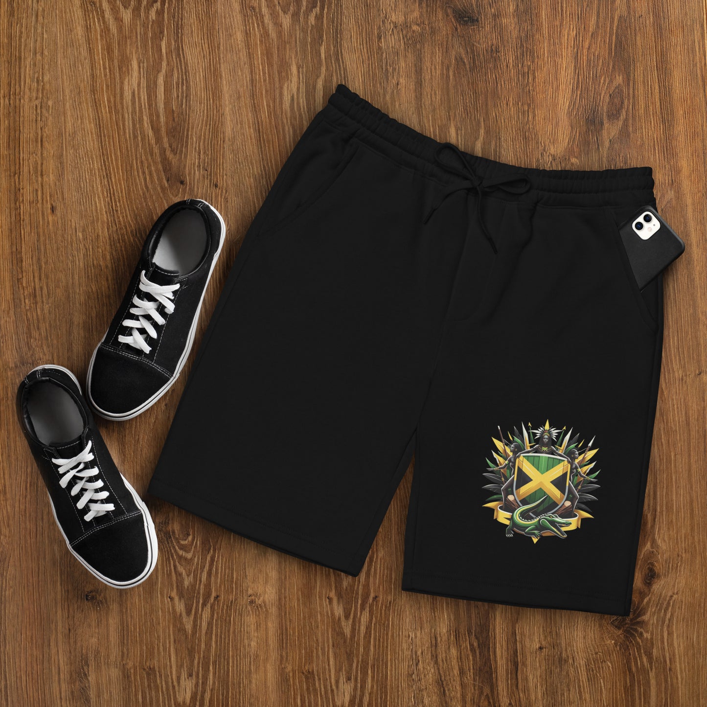 Jamaica Men's fleece shorts