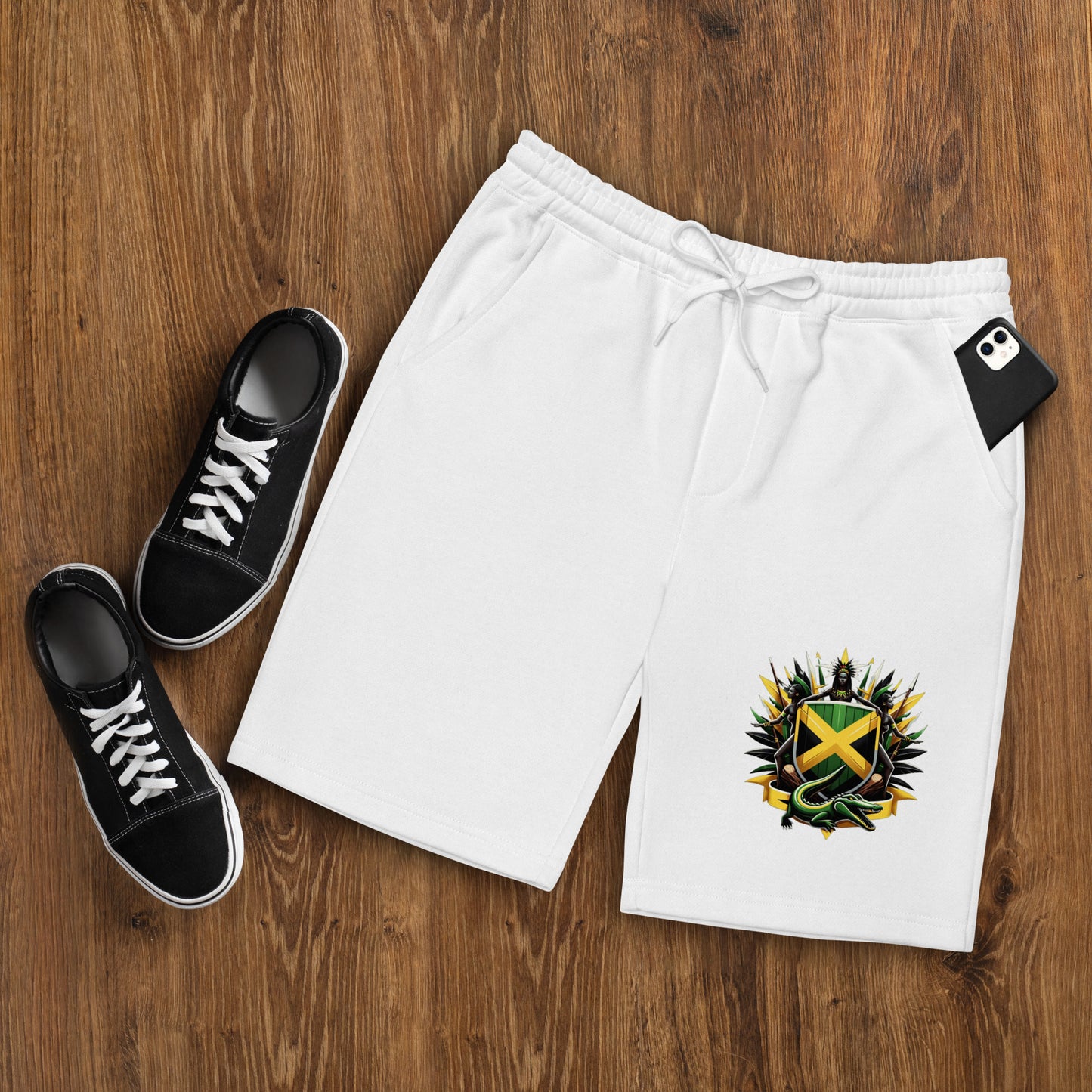 Jamaica Men's fleece shorts