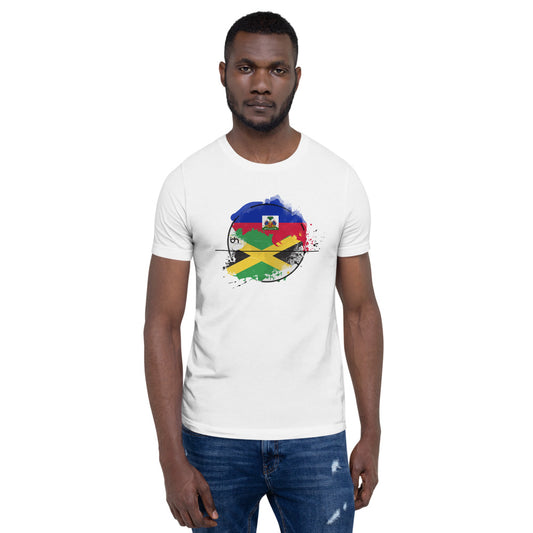 Haiti and Jamaica best of both Short-Sleeve Unisex T-Shirt
