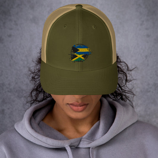 Bahamas/Jamaica Trucker Cap