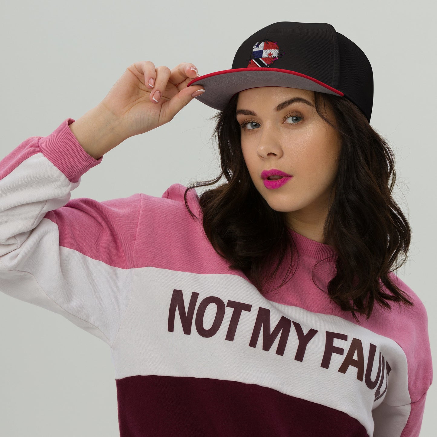 Panama and Trinidad Snapback Hat