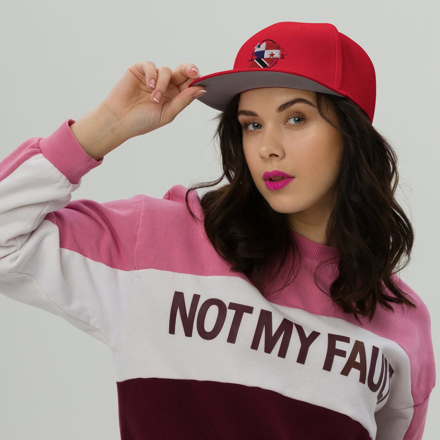Panama and Trinidad Snapback Hat