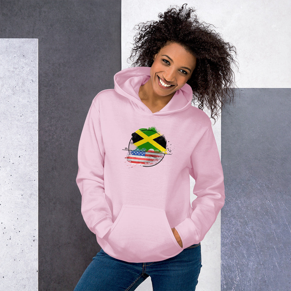 Jamaica/USA Unisex Hoodie