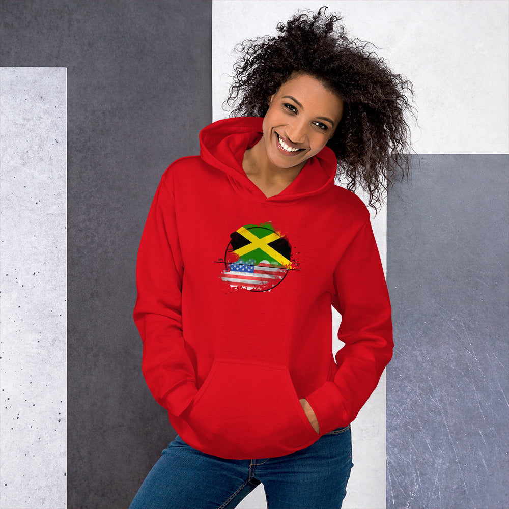Jamaica/USA Unisex Hoodie
