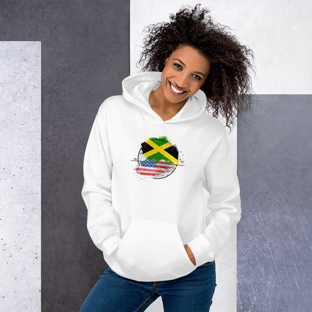 Jamaica/USA Unisex Hoodie
