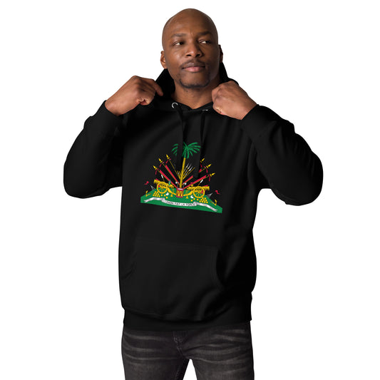 Haiti R/B Unisex Hoodie