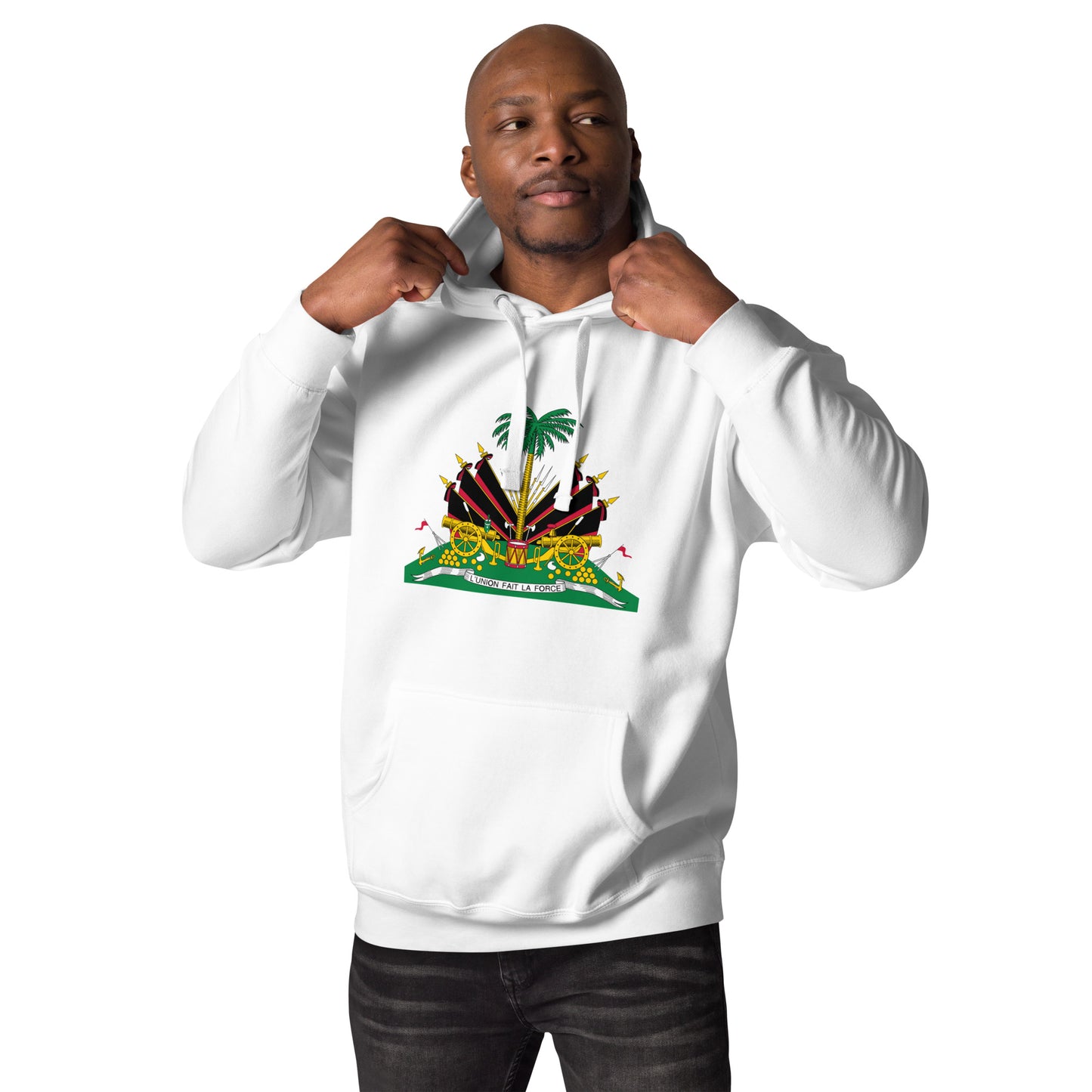 Haiti R/B Unisex Hoodie