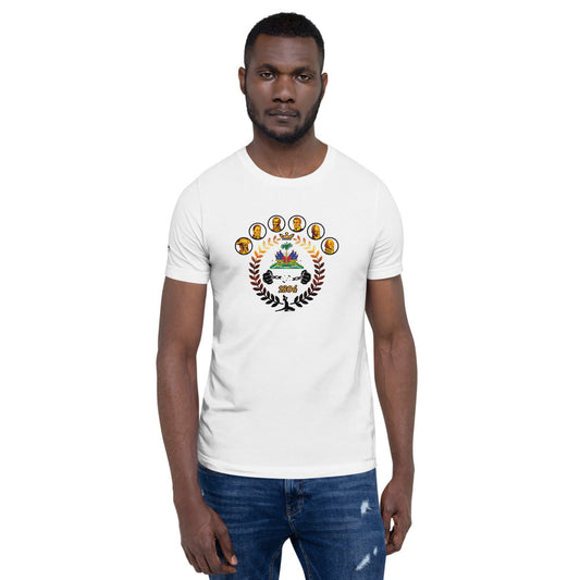 Haiti Free Short-Sleeve Unisex T-Shirt