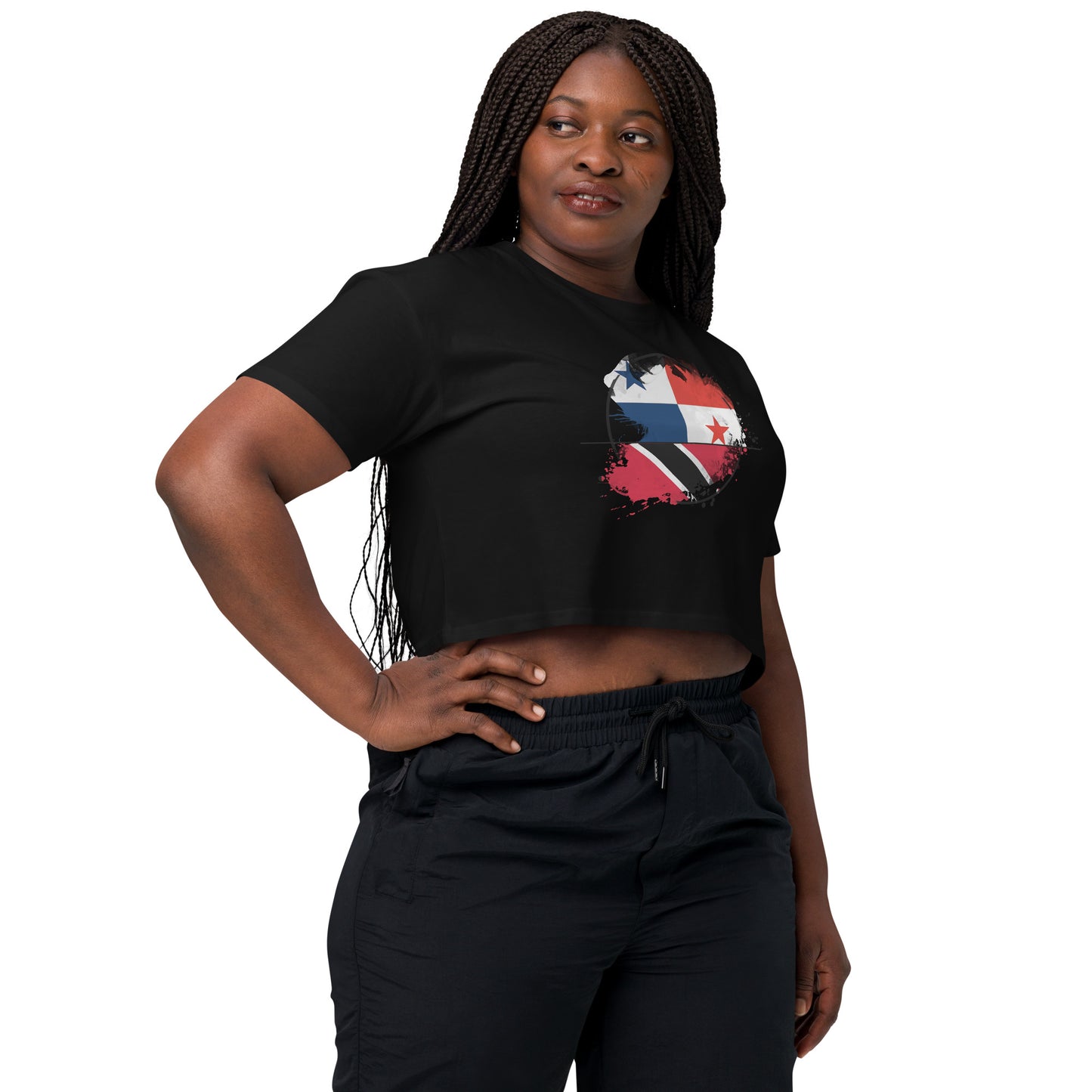 Panama and Trinidad Women’s crop top