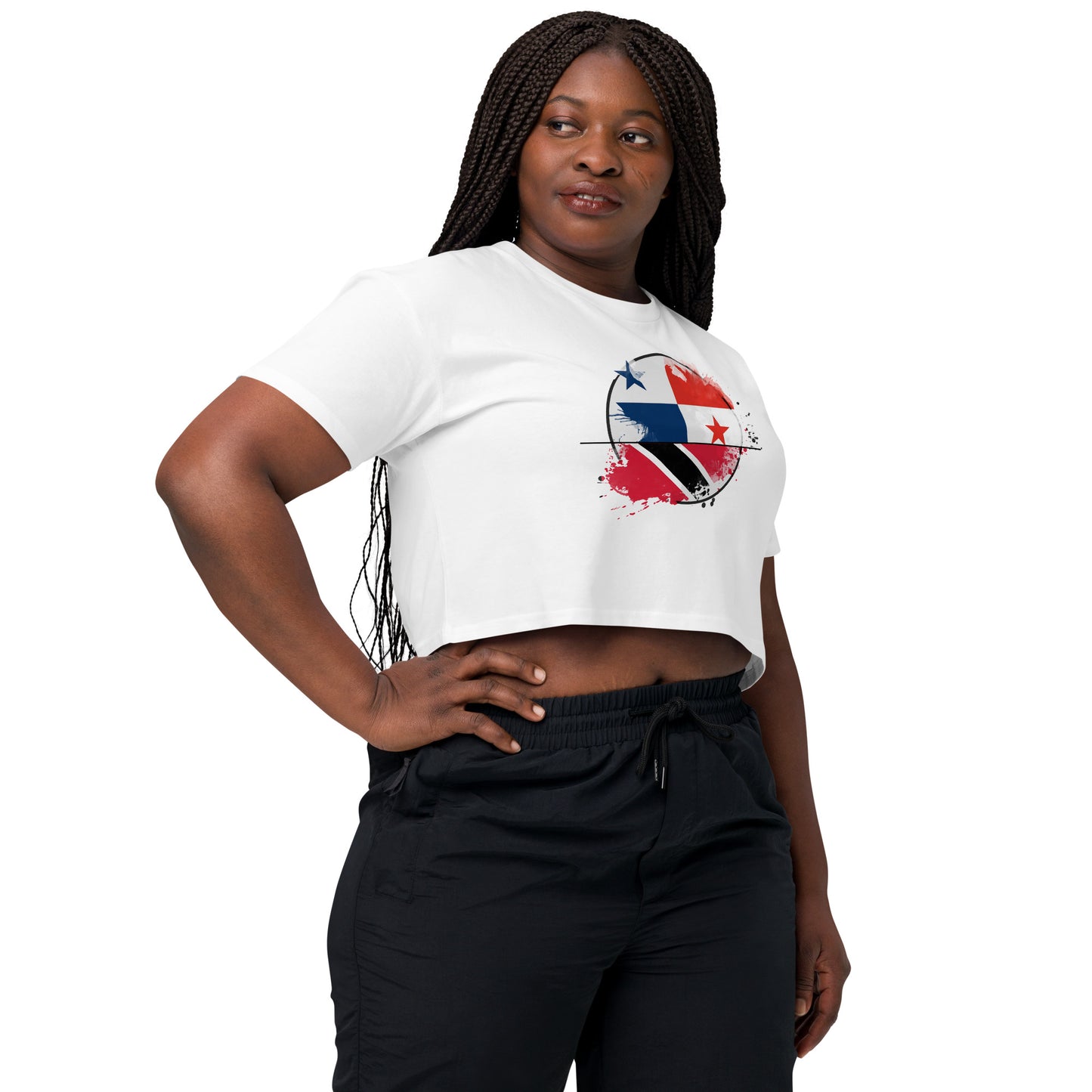 Panama and Trinidad Women’s crop top