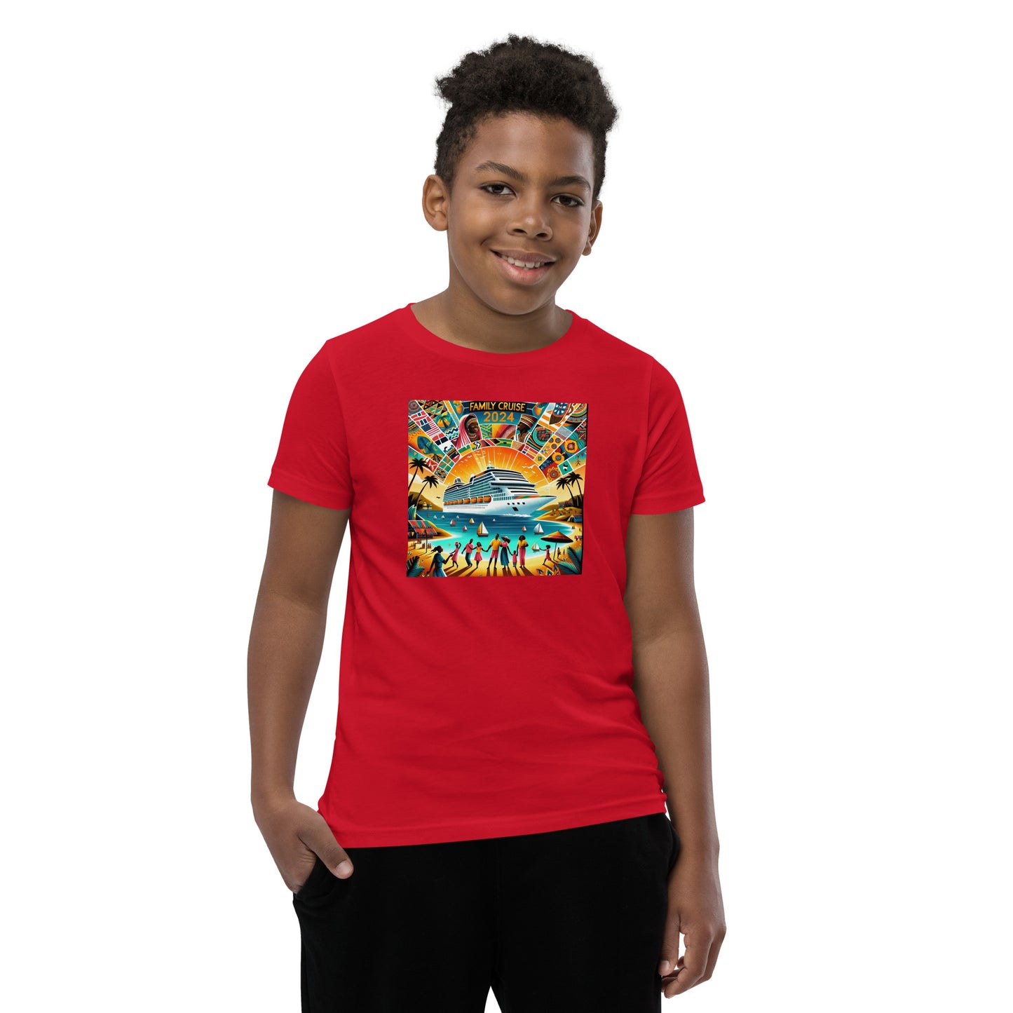 Vacation 2024 Youth Short Sleeve T-Shirt